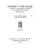 Homer   the Iliad