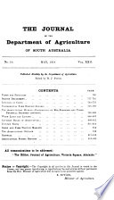 Journal of the Department of Agriculture of South Australia PDF Book By South Australia. Dept. of Agriculture