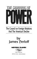 The Shadows of Power Book PDF
