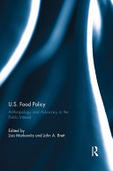 U.S. Food Policy Pdf/ePub eBook
