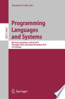 Programming Languages and Systems Book