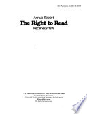 The Right to Read   Annual Report