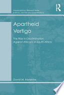 Apartheid Vertigo Book