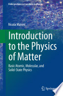 Introduction to the Physics of Matter Book