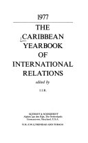 The Caribbean Yearbook of International Relations
