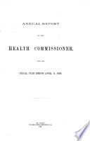 Annual Report of the Health Commissioner, St. Louis Department of Public Welfare