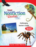 Time For Kids Nonfiction Readers Challenging Teacher S Guide Spanish Version 