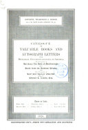 Catalogues of Sales