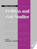 Reader s Guide to Lesbian and Gay Studies Book