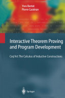 Interactive Theorem Proving and Program Development [Pdf/ePub] eBook