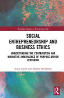 Social Entrepreneurship and Business Ethics