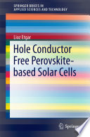 Image of book cover for Hole Conductor Free Perovskite-Based Solar Cells