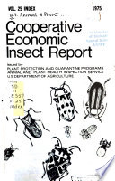 Cooperative Economic Insect Report