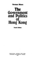 The Government And Politics Of Hong Kong