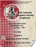 13th National Computer Security Conference