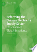 Reforming the Chinese Electricity Supply Sector Book