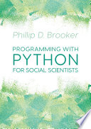 Programming with Python for Social Scientists Book