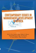 Contemporary Issues in Management Developmnt in Africa