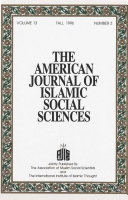 American Journal of Islamic Social Sciences 13 3