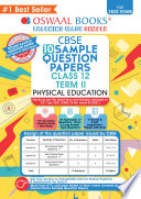 Book Oswaal CBSE Term 2 Physical Education Class 12 Sample Question Papers Book  For Term 2 2022 Exam  Cover