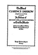 The Plea of Clarence Darrow