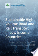 Sustainable High Volume Road and Rail Transport in Low Income Countries Book