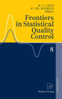 Frontiers in Statistical Quality Control 8 Book