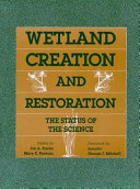 Wetland Creation and Restoration Book