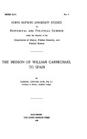 The Mission of William Carmichael to Spain