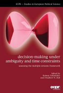 Decision Making Under Ambiguity and Time Constraints Book