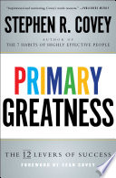 Primary Greatness Book