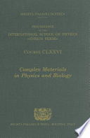 Complex Materials in Physics and Biology