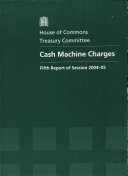 Cash Machine Charges