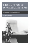 Presumption of Innocence in Peril [Pdf/ePub] eBook