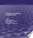 Culture and Early Interactions (Psychology Revivals) PDF Book By Tiffany M. Field,Anita Miller Sostek,Peter Vietze,P. Herbert Leiderman