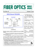 Fiber Optics Weekly Update October 15, 2010