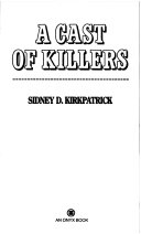 A Cast of Killers Pdf/ePub eBook