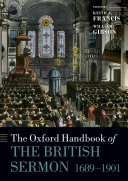 The Oxford Handbook of the British Sermon 1689 1901