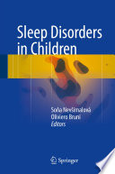 Sleep Disorders in Children Book