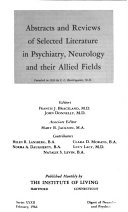 Digest of Neurology and Psychiatry