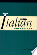 Using Italian Vocabulary