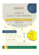 Educart CBSE Maths Basic Sample Question Papers For Class 10 (For March 2020 Exam)
