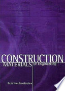 Construction Materials for Civil Engineering Book