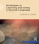 Strategies in Learning and Using a Second Language [Pdf/ePub] eBook