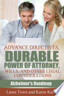 Advance Directives  Durable Power of Attorney  Wills  and Other Legal Considerations