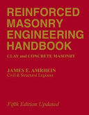 Reinforced Masonry Engineering Handbook