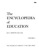 The Encyclopedia of Education