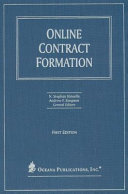 Online Contract Formation