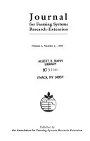 Journal for Farming Systems Research extension Book