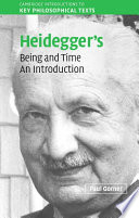Heidegger s Being and Time